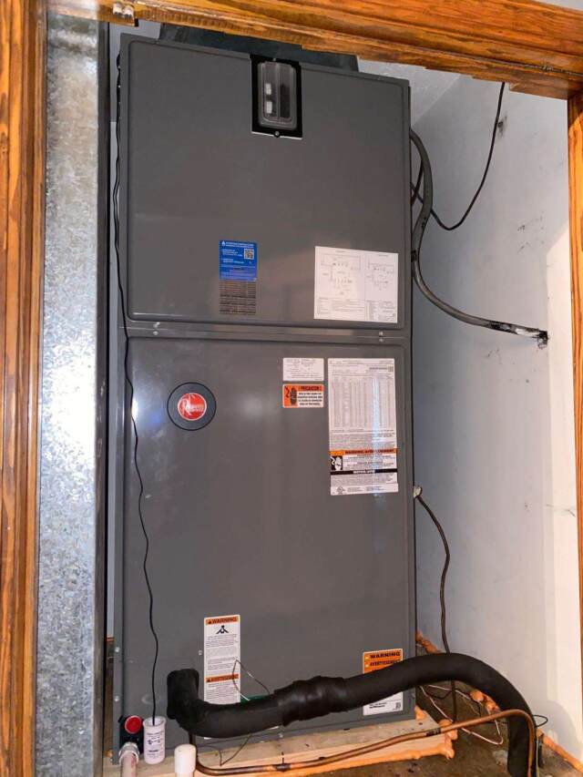 Air handler installation